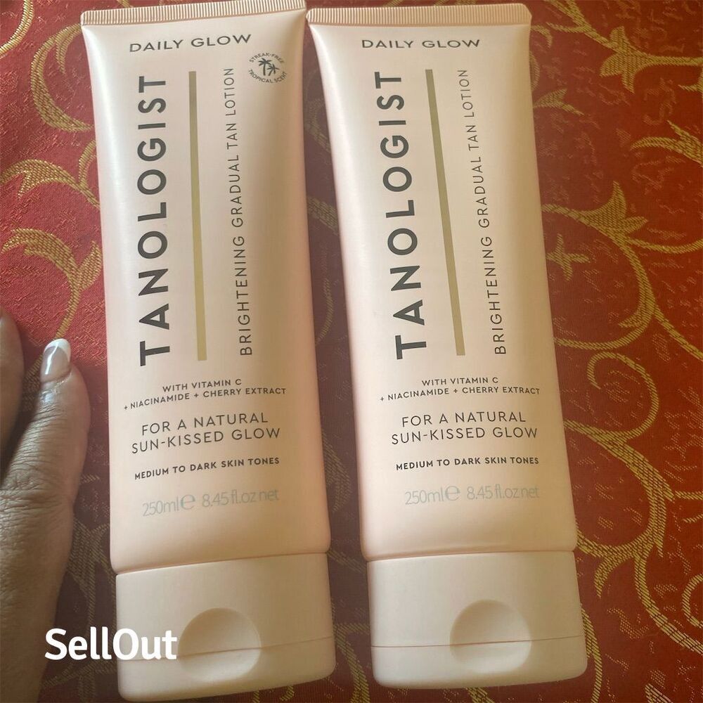 Tanologist Gradual Tan Lotion Medium to Dark Set of 2 8.45 fl oz Each